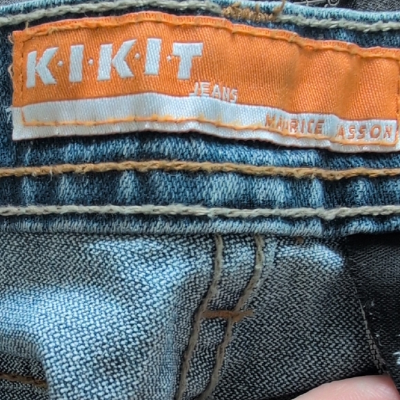 Vintage Y2K KIKIT Jeans by Maurice Sasson Size 14 - Picture 4 of 8